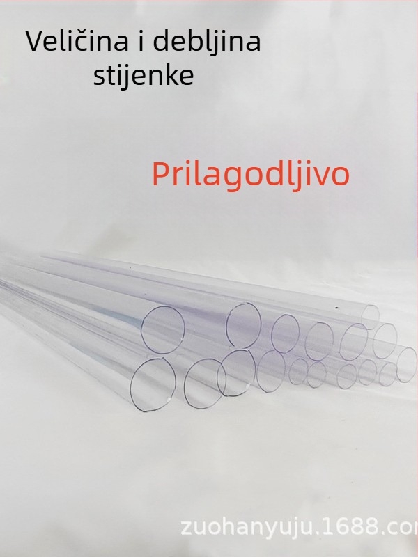 Prozirna PVC cijev za plovke i kutija za plovke, plastična prozirna cijev za plovke – jednokatna ili više-dijelna ambalaža