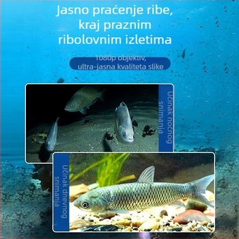 Nova kompletna vizualna postaja za otkrivanje ribe s podvodnom HD kamerom i noćnim vidom