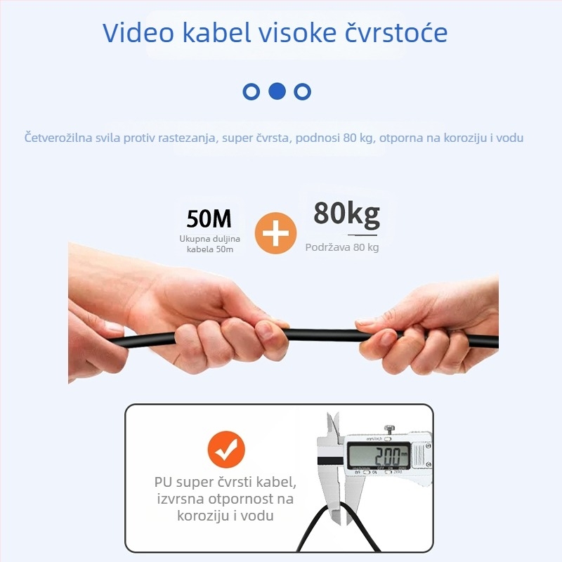 Nova kompletna vizualna postaja za otkrivanje ribe s podvodnom HD kamerom i noćnim vidom