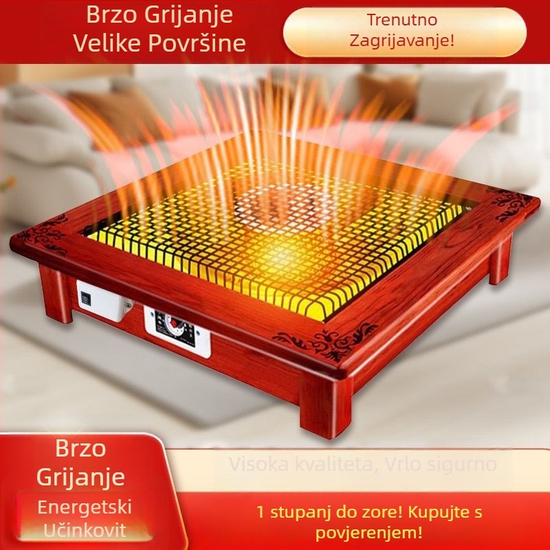 Grijač za stopala ispod stola, energetski učinkovit za kućnu upotrebu