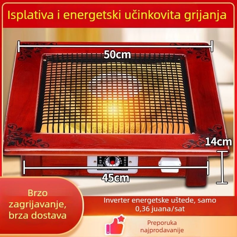 Grijač za stopala ispod stola, energetski učinkovit za kućnu upotrebu