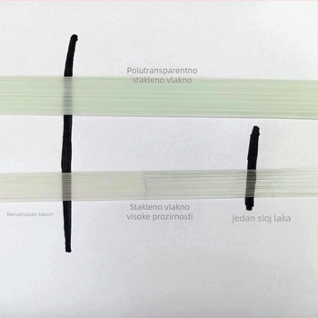 Feiyu fiberglass materijali za plovke, kompozitni plutac s vlaknastom repom, DIY ribolovni dodaci