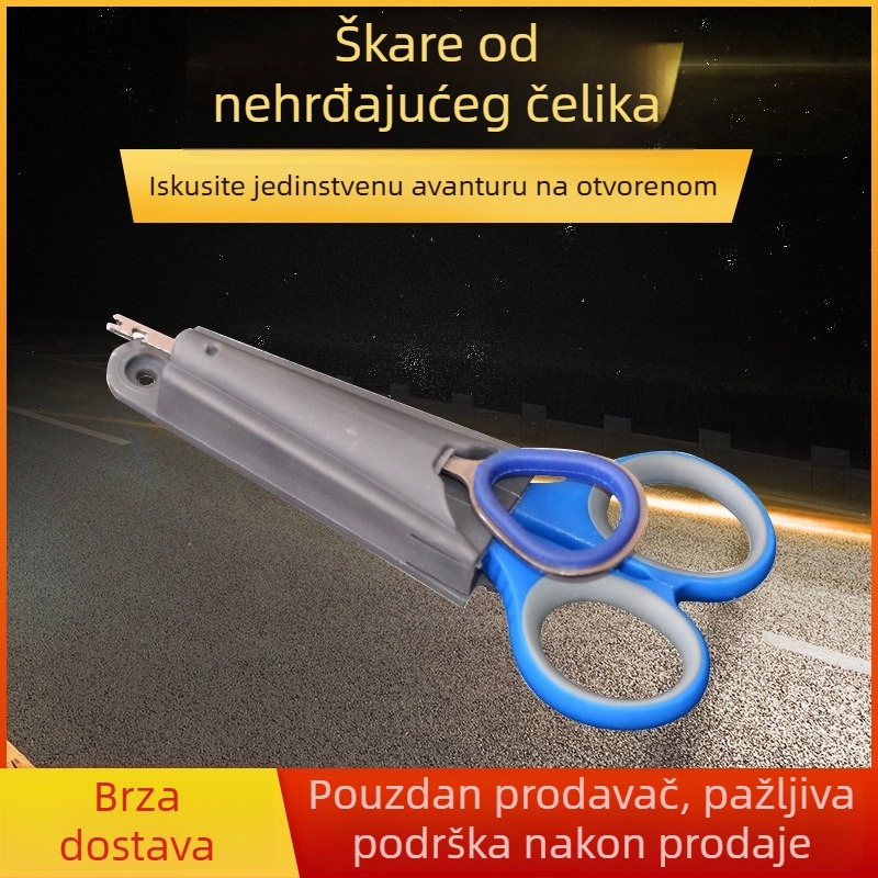 Nož za ribolov od nehrđajućeg čelika – tri u jedan, ZF marka, dodatak ribolovnoj opremi