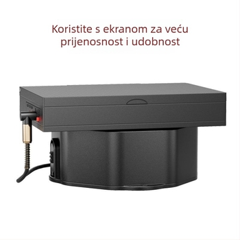 Bubnasti ribarski kolut s ručnim navijanjem, navijajući disk i baza nosača (50 kom.)