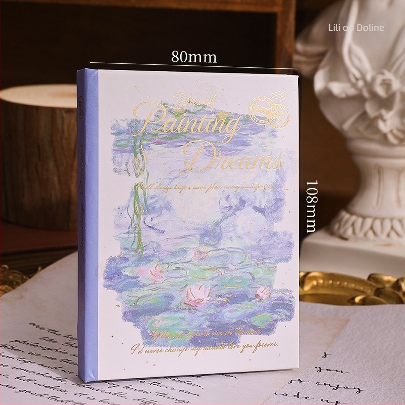 Bilježnica Chengpin, Nostalgijski retro stil, Dream Time serija (180 stranica, unutarnji papir 100 g, unutarnji materijal: sirova drvna pulpa, korica od papira)