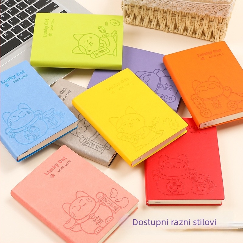 Bilježnica George Willsons: vezanje koncem, Dowling papir, 100 g, 100–200 stranica, kreativni dnevnik financija za kućne financije i dnevne troškove