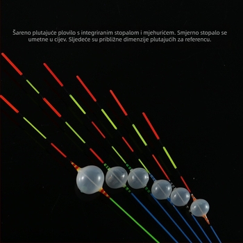 Vertikalna drift ribolovna plovka – PE materijal, tzsl, buoy
