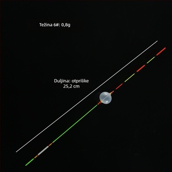 Vertikalna drift ribolovna plovka – PE materijal, tzsl, buoy