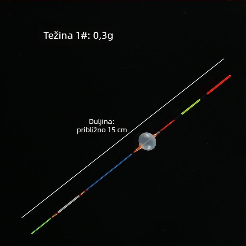 Vertikalna drift ribolovna plovka – PE materijal, tzsl, buoy