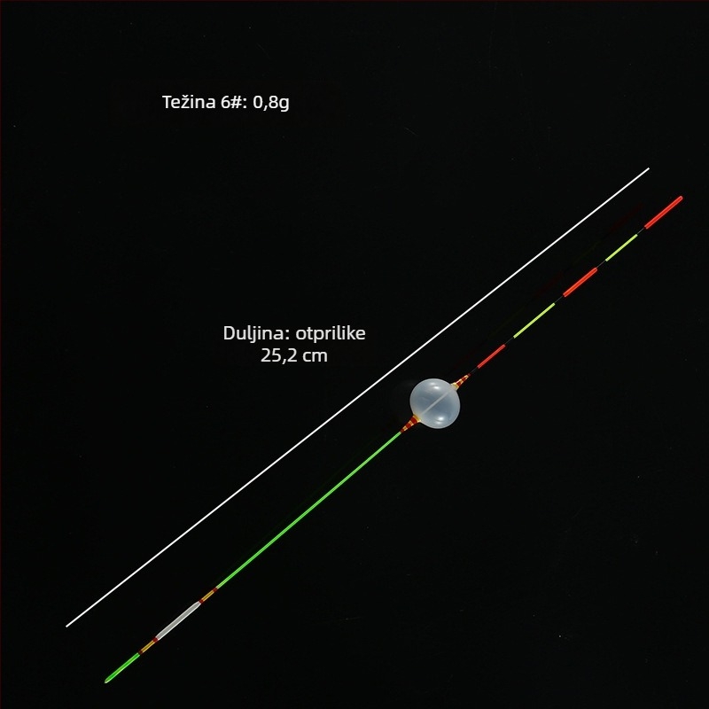 Vertikalna drift ribolovna plovka – PE materijal, tzsl, buoy