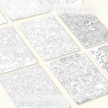 Listovi za kopiranje skica za crtanje — papir, bez brenda, nije uvezeno, IP nije ovlašten, za crtanje