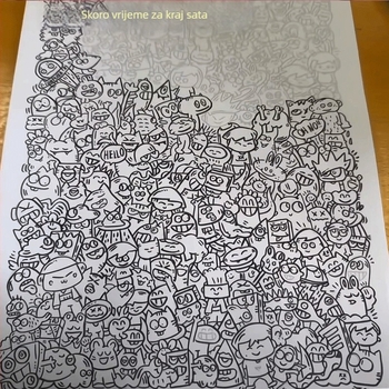 Listovi za kopiranje skica za crtanje — papir, bez brenda, nije uvezeno, IP nije ovlašten, za crtanje