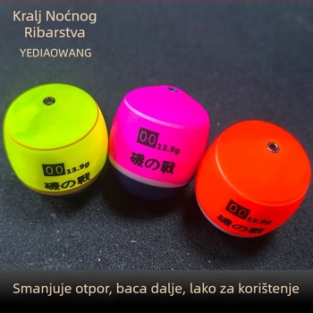 Apo Drift matt pluta za kamenito pecanje – ABS, potpuno plutajući, otporno na udarce, otporno na vjetar, visoka vidljivost