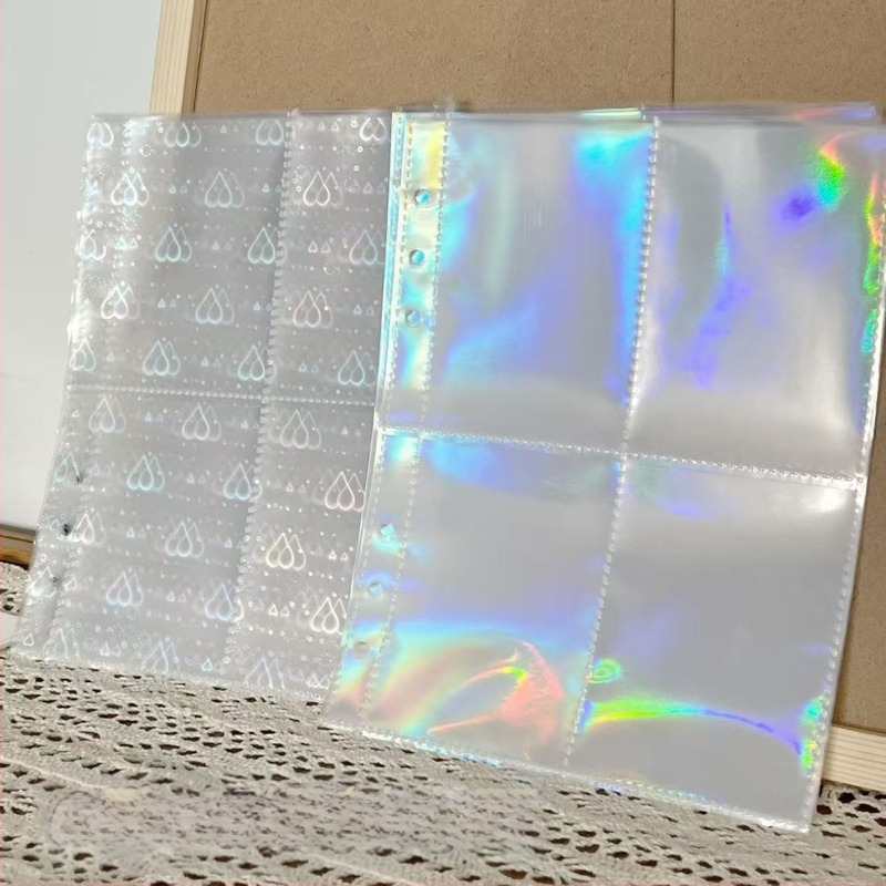 Album za kartice i razglednice s unutarnjim stranicama u dva odjeljka, PP stranice, 10 listova, 6 rupa