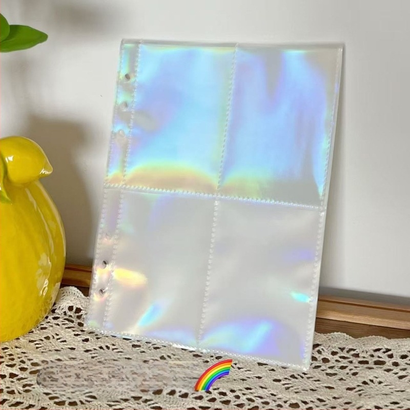 Album za kartice i razglednice s unutarnjim stranicama u dva odjeljka, PP stranice, 10 listova, 6 rupa