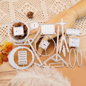 Reljefni kalup - bubnjastog oblika, ugljični čelik, lijevano, dekoracija torbe