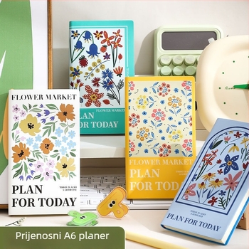 Bilježnica Faramond — PU omot, šivano uvezivanje nitima, Dowling papir, 80 g, 100–200 stranica