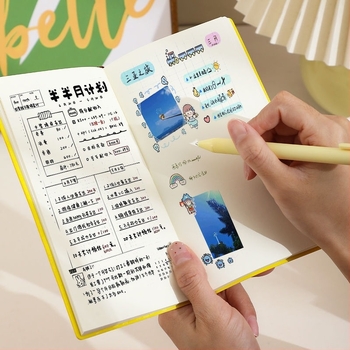 Bilježnica Faramond — PU omot, šivano uvezivanje nitima, Dowling papir, 80 g, 100–200 stranica