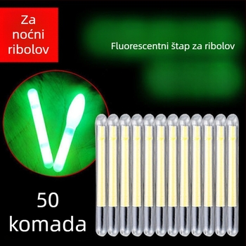 Vertikalni drift plovak – svjetleća štapić, ultrajasan noćni ribolov, oprema za ribolov. Marka: Powerful merchant; Materijal: Other