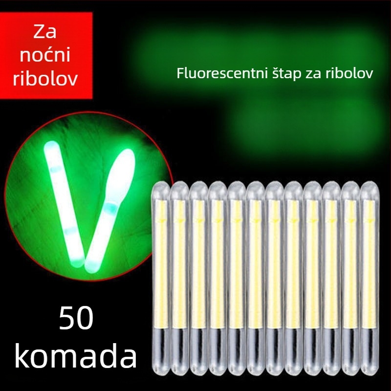 Vertikalni drift plovak – svjetleća štapić, ultrajasan noćni ribolov, oprema za ribolov. Marka: Powerful merchant; Materijal: Other