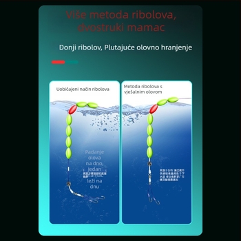 Sedmerostruki plovak za ribolov – EVA pjena, Clouds Flying Fish