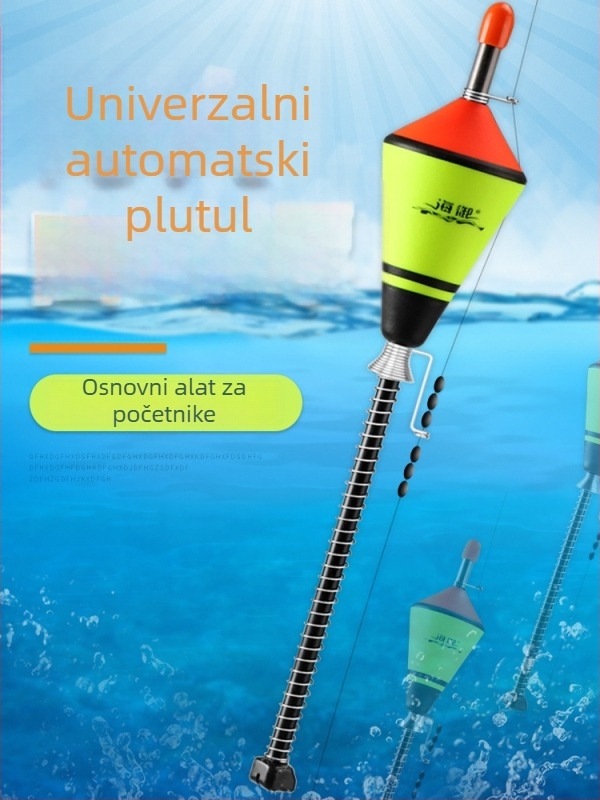Haiyu automatski plovak za ribolov s udicama — vertikalni drift, kompozitni materijal