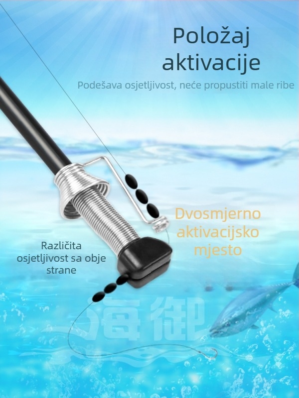Haiyu automatski plovak za ribolov s udicama — vertikalni drift, kompozitni materijal