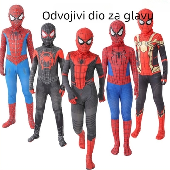 Spider-Man Miles Morales i Gwen inspirirani kombinezon, Milk Silk tkanina, za igre i uloge, za osobe mlađe od 17 godina, proljeće 2022.