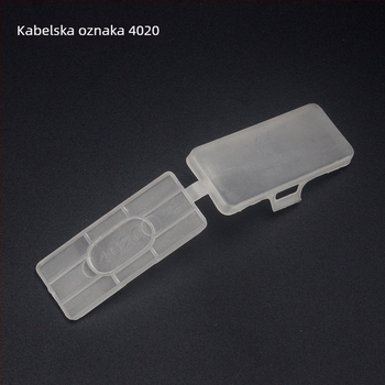 3010/3020 Vodootporan prozirni okvir za označavanje kablova, 4020 kutija za oznake — Univerzalni model