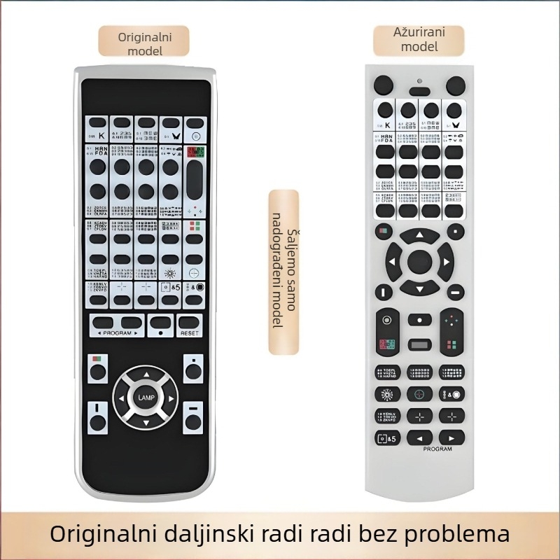 Univerzalno daljinsko upravljanje za projektor tester vida, kompatibilno s ACP-8 i CP-50, marka Wuchuan, WZ3000