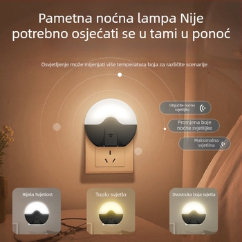 Sveobuhvatni daljinski upravljač s glasovnim upravljanjem za IR/RF uređaje – USB sučelje, domet do 10 m, noćno svjetlo