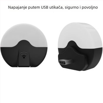 Sveobuhvatni daljinski upravljač s glasovnim upravljanjem za IR/RF uređaje – USB sučelje, domet do 10 m, noćno svjetlo