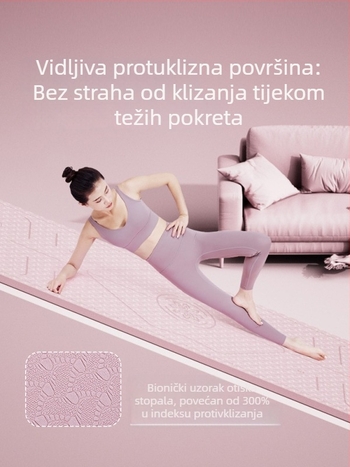 Joga podloga, TPE materijal, debljina 8