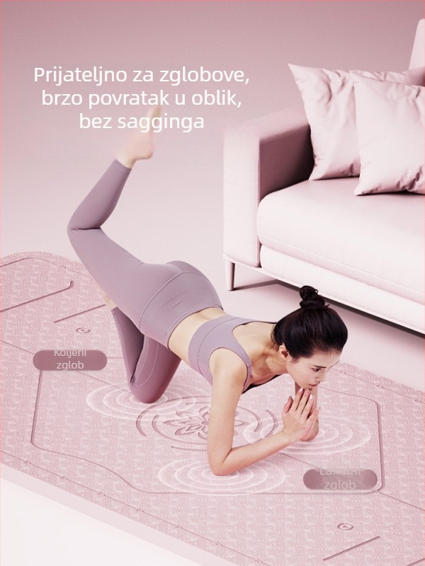 Joga podloga, TPE materijal, debljina 8