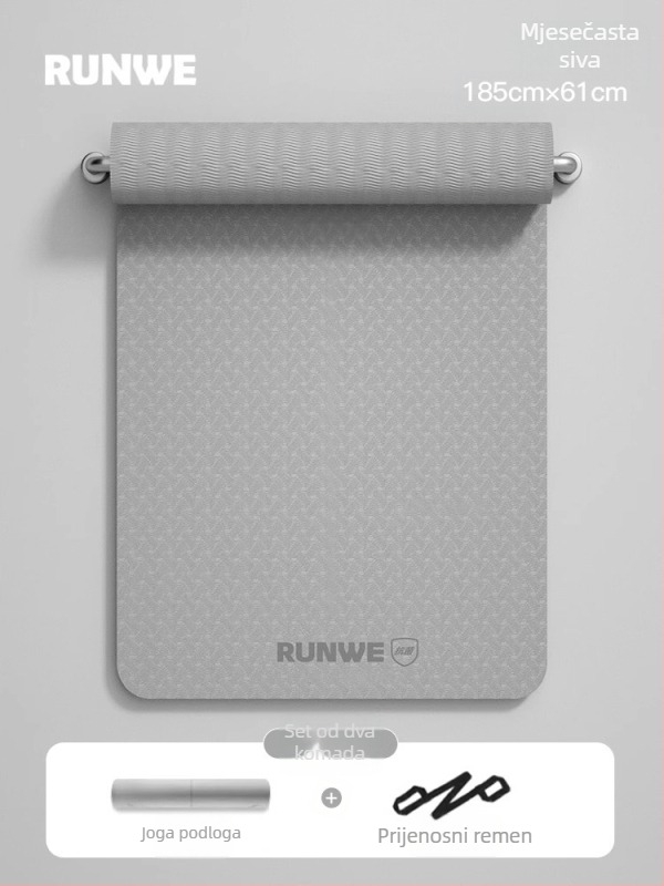 Joga podloga, TPE materijal, debljina 8