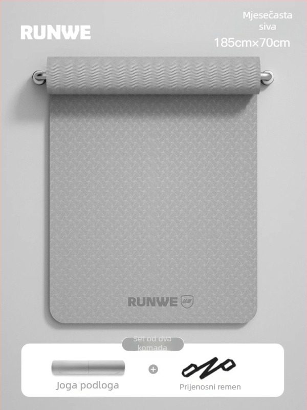 Joga podloga, TPE materijal, debljina 8