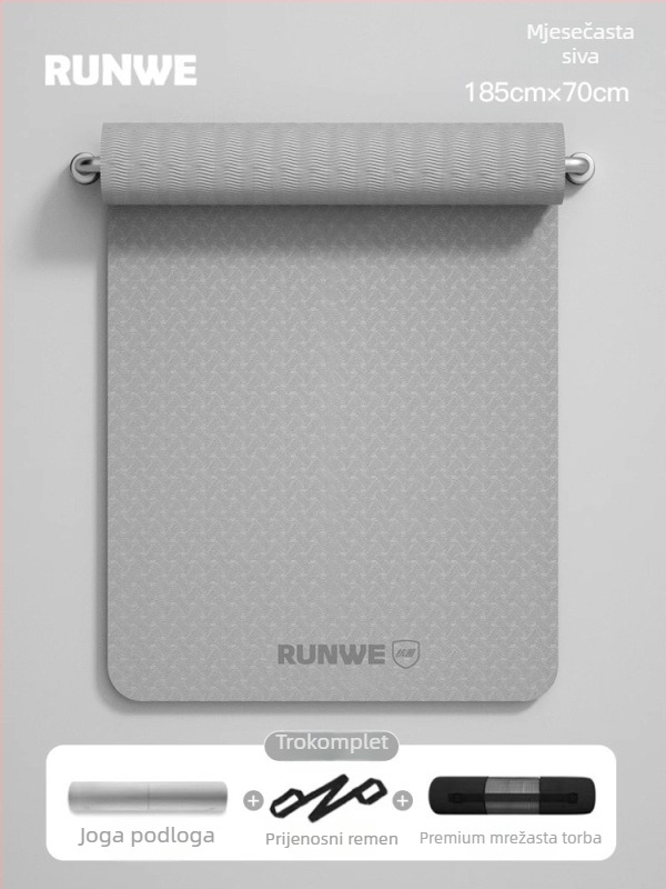 Joga podloga, TPE materijal, debljina 8