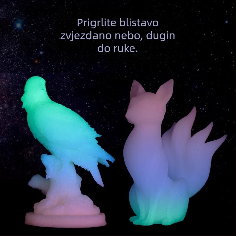 PLA filament za 3D ispis, svjetleći, 1 kg