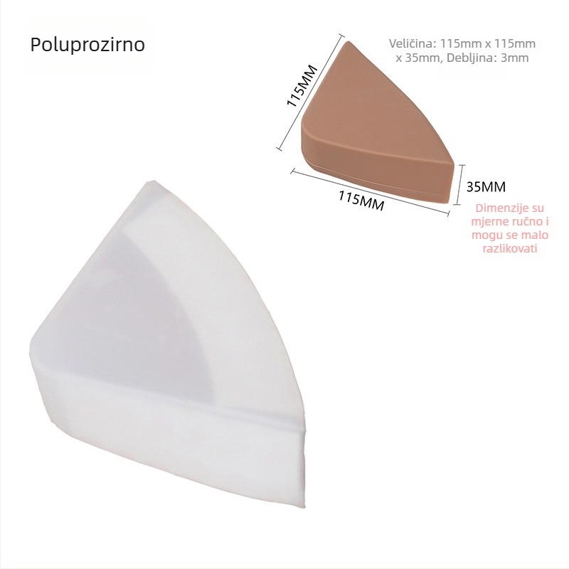 Dječji zaštitnik kutova stola - silikon, u obliku ventilatora, 200 komada, bar kod 5000