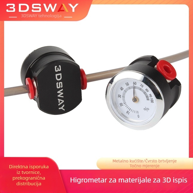 Modul detekcije vlage potrošnog materijala za 3D ispis, kompatibilan s PLA i PETG