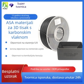 Pinrui ASA-CF filament za 3D ispis, kružni presjek, 1 kg
