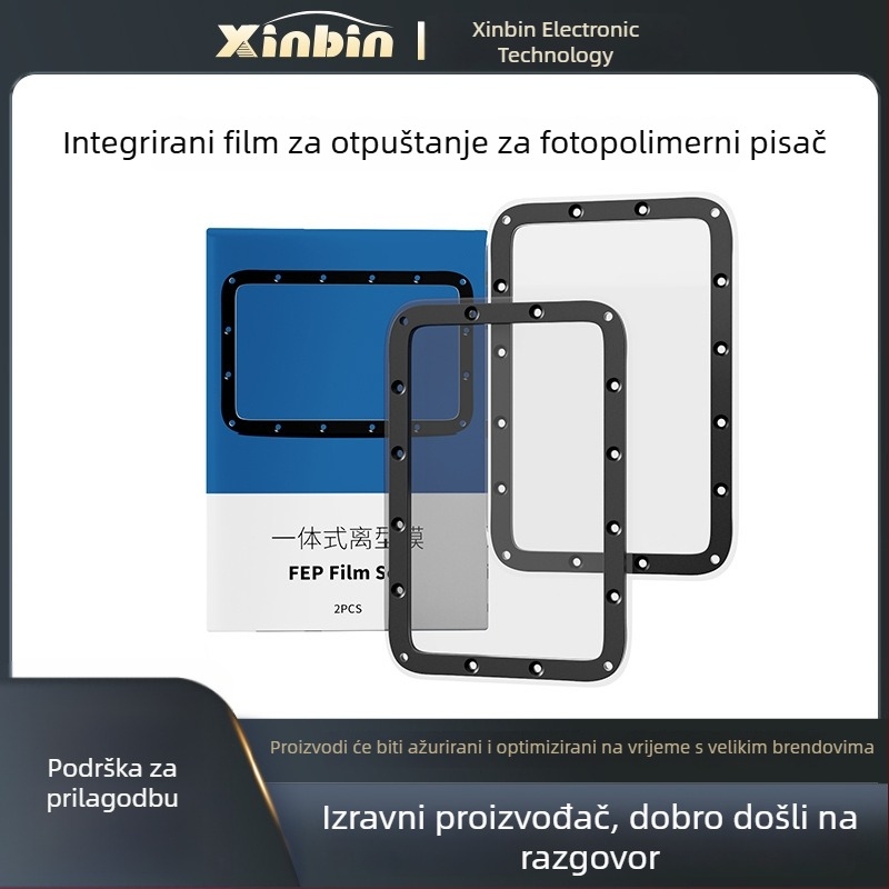 A-kvalitetni FEP integrirani film za oslobađanje za Anycubic Mono 2/Mono 4 3D printer za svjetlosnu polimerizaciju