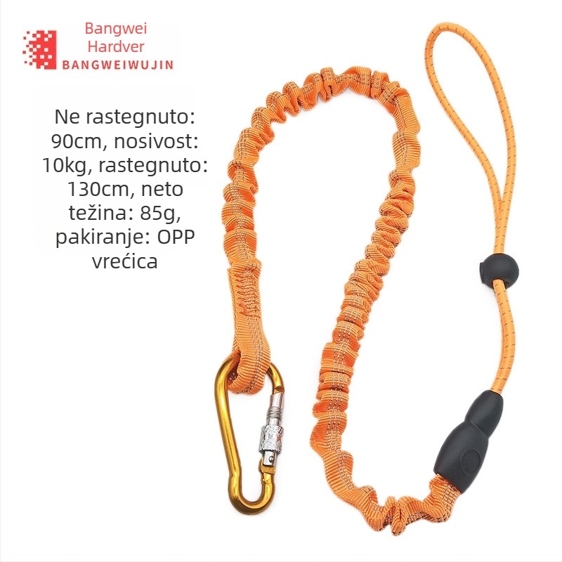 Sigurnosno uže - poliestersko, automatsko izvlaka protiv pada za rad na visini