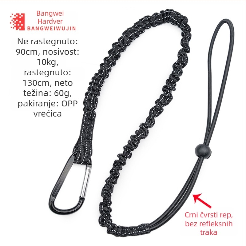 Sigurnosno uže - poliestersko, automatsko izvlaka protiv pada za rad na visini