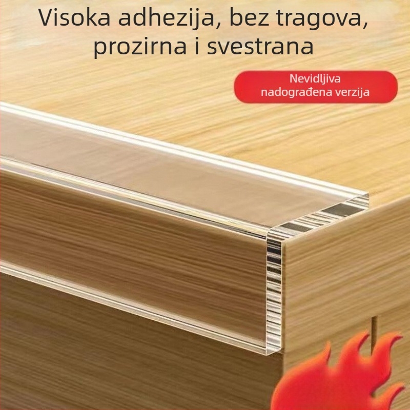 Trake za zaštitu kutova dječjeg stola - bez ljepila, meki zaštitni rub, sigurnost djece, marka Xuyu Strength Factory, bez uvoza