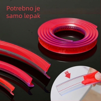 L-oblik dječji prozirni zaštitnik za rub stola, mekan PVC, zaštita od sudara, 233 komada u pakiranju