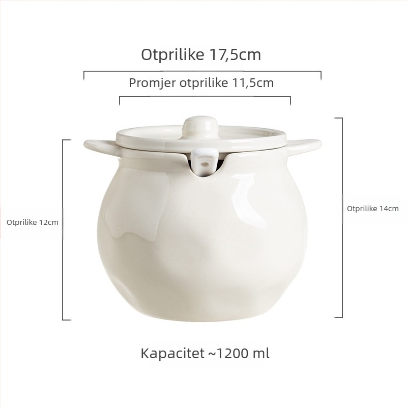 Set keramičkih posuda za začine s poklopcima – za čvrste začine, vrhunska kvaliteta