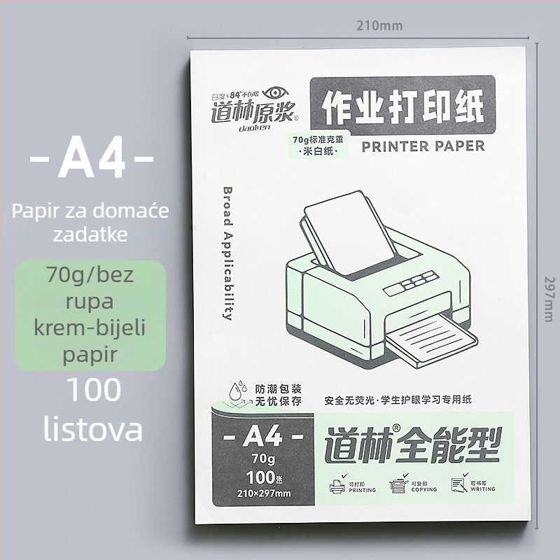 Dowling Papir za fascikl s 30 rupa, 100 stranica, Model 24502