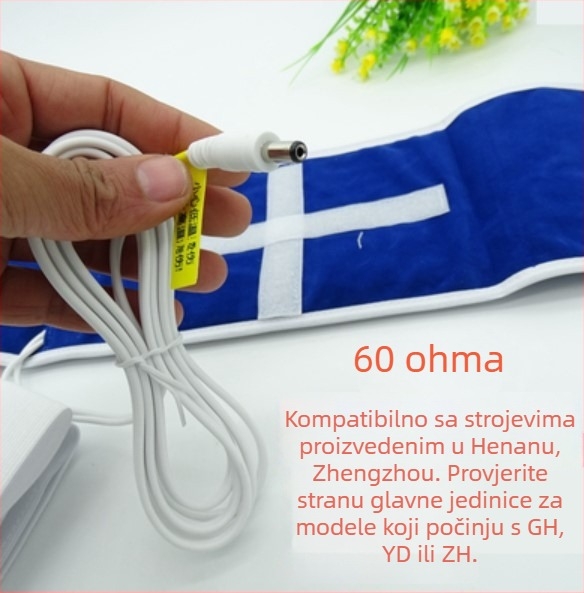 Masažne papuče s terapijom svjetlosnim valovima i priloženim elektrodama — Model LQ-LP146, Brand Neutral