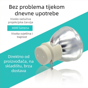 Projektorska lampica VIP180/0.8E20.8, kompatibilna s Acer, BenQ i ViewSonic, vijek lampe 4000 sati, jamstvo 100 dana